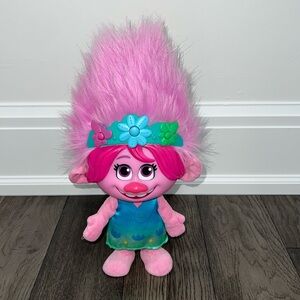 Trolls World Tour Color Poppin' Poppy 14" Doll with music and light up hair